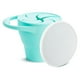 thumbnail image 2 of Contenedor alimentos silicón con tapa Bebé Munchkin Menta, 2 of 9