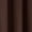 Chocolate, variant on BrylaneHome BH Studio Microfiber Grommet Panel