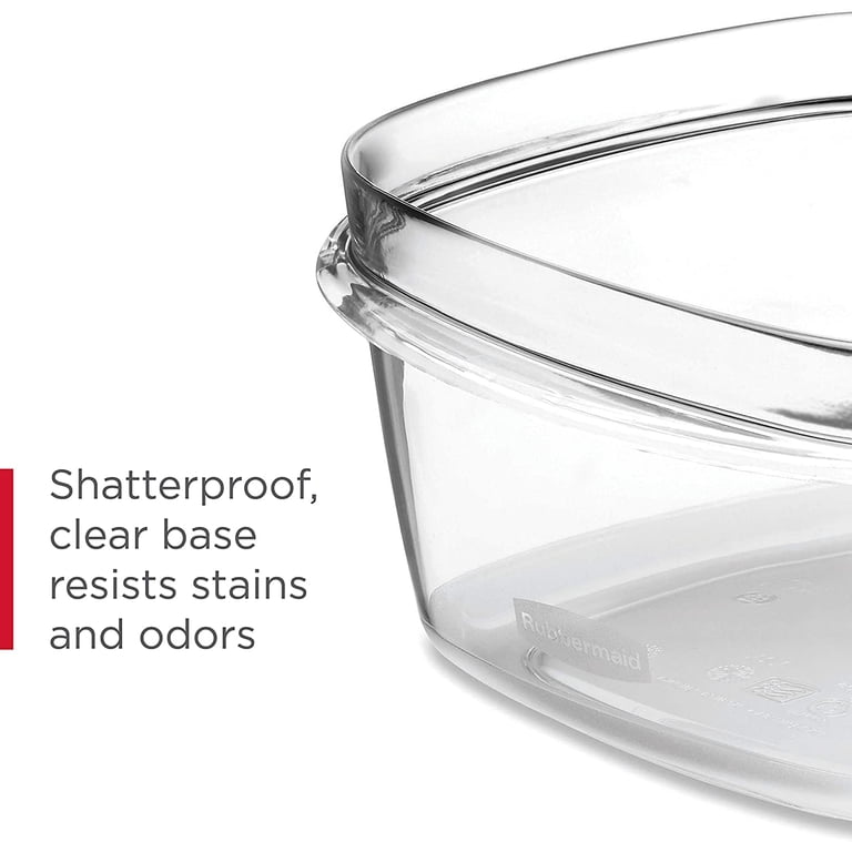 Rubbermaid Premier Tritan 5pk Food Storage Containers, Clear