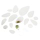 thumbnail image 4 of Oval Acrylic Decorative Mirror Wall Sticker Home Decor Frameless for Backgrounds, 4 of 4