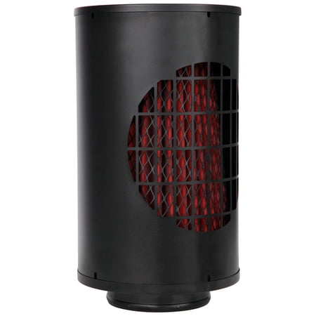 K&N 38-2050S CANISTER PLUS FILTER 11 D 18 H GRATE INTAKE