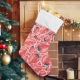 thumbnail image 5 of GZHJMY Strawberry Christmas Stocking, Personalized Large Candy Stocking Hanging Gift, Xmas Stockings Decoration for Family Holiday Party Ornaments Decor Fireplace, 5 of 7