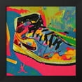 thumbnail image 2 of Stephen Chambers 26x26 Black Modern Wood Framed Wall Art Titled - Air Jordan 23, 2 of 6