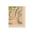 thumbnail image 2 of Historic Map - Jerusalem Israel Modern Religions - Case  1878 - Vintage Wall Art, 2 of 4