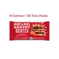 thumbnail image 3 of Nature’s Bakery Double Chocolate Brownie Bars, Whole Grains, Dates, and Cocoa, Plant Based, Dairy-Free, Snack Bar, 1 box with 12 Twin Packs (12 Twin Packs), 3 of 5