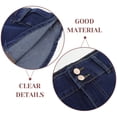 thumbnail image 3 of NUOLUX Falda Jeans Ajustada Para Mujer Con Baja Y Bolsillo Ideal Para Uso Casual, 3 of 6