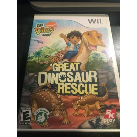Go Diego Do: Great Dinosaur Rescue (Nintendo Wii)