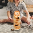 thumbnail image 6 of Kokiya Wooden Car Ramp Toy Zig Car Slide for Kindergarten 1 Year Old Boys Girls Lion pattern, 6 of 9