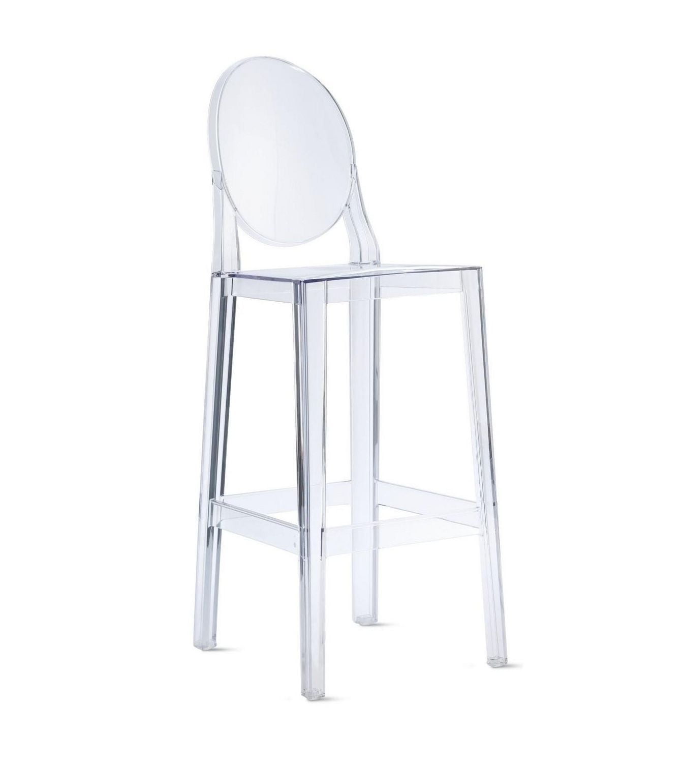 Ghost Stool 26 " Clear Plastic Acrylic Dining Chair Bar Stool