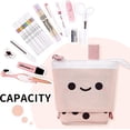 thumbnail image 4 of Estuche para lápices de pie, lindo portalápices telescópico, bolsa de papelería Kawaii, bolsa de cosméticos de maquillaje para estudiantes de escuela, oficina, mujeres, adolescentes, niñas y, 4 of 5