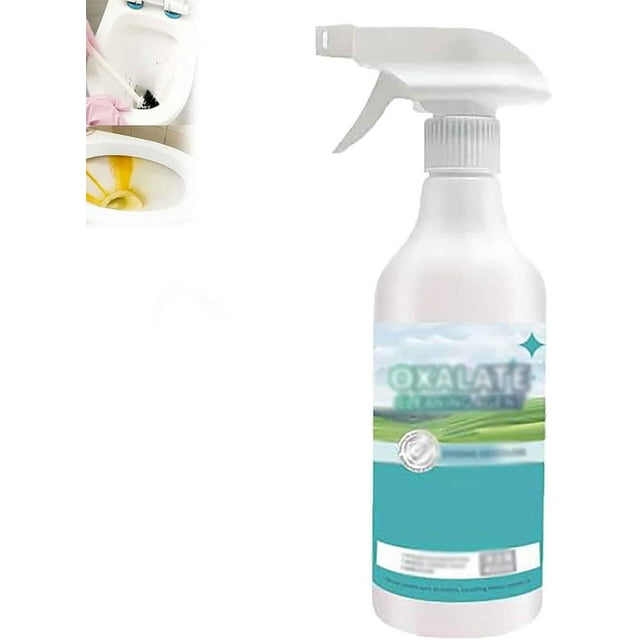 Oxalic Acid Cleaner, High Concentration Oxalic Acid Toilet All-purpose Cleaner, Multi purpose Oxalic Acid Spray, For Floor Tile Countertop (1 PCS)