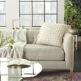 thumbnail image 3 of Nourison Life Styles Distressed Cream Decorative Throw Pillow , 20"X20", 3 of 5