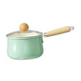 thumbnail image 3 of Olla para leche, cacerola, utensilios de cocina, calentador de alimentos, antiadherente con tapa, cacerola para leche, para cocina de inducción, M, 3 of 8