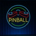 thumbnail image 2 of Handmadetneonsign Pinball Neon Sign, Pinball Game Rooms Wall Art Decor, Pinball Gaming Room Wall Decor, 2 of 5