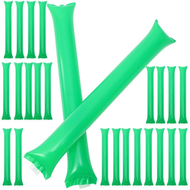 MesaSe 40pcs Inflatable Sticks Inflatable Boom Plastic Sticks Inflatable Cheer Sticks for Concert