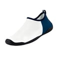 thumbnail image 3 of Barefoot Shoes for Women Lightweight Non-Slip Grounding Hiking Sneakers with Wide Toe Box Breathable Mesh Upper Flexible Sole Slip-On Design for Flat Feet Wide Feet Outdoor Daily Walking,White 40, 3 of 4