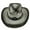 Grey W Tq Pendant, variant on Straw Cowboy Hat Men Cowgirl Hats Women Sun Hat Sombreros Vagueros Classic Western Accents