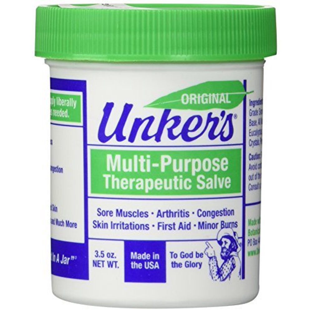 Unker's Multi Purpose Therapeutic Salve 3.5 Ounces