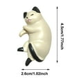 thumbnail image 3 of 3D Cat Refrigerator Magnet for Kitchen Whiteboard, Cute Fridge Decor with Memo Note Function, Adorable Pet Themed Home Office Accessory - E, 3 of 5