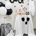 thumbnail image 4 of ChicYu Halloween Party Tablecloth Spooky Festive Table Cover Halloween Table Decor Halloween Dining Table Cloth Cute Table Cover Holiday Party Table Decoration, 4 of 5