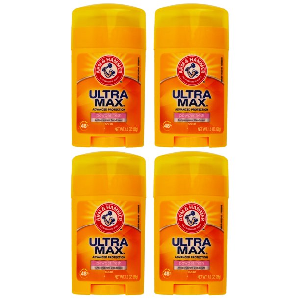 Arm and Hammer Ultra Max Solid Antiperspirant Deodorant Powder Fresh 1
