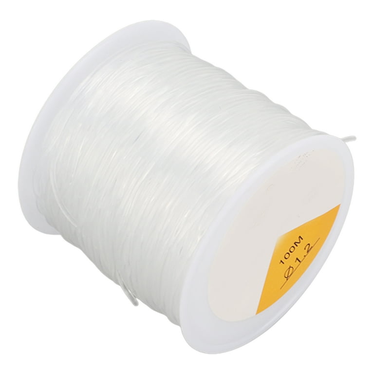 1.2mm Crystal Line String Transparent Elastic Cord Clear Stretch Cord 1.2mm  Stretchy String For Bracelets Spandex Elastic Cord 1.2mm Crystal Line