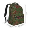 thumbnail image 2 of Fotbe Red Snake Pattern Casual Backpack for School, Travel, and Outdoor Activities - Durable, Lightweight, and Comfortable, 2 of 5