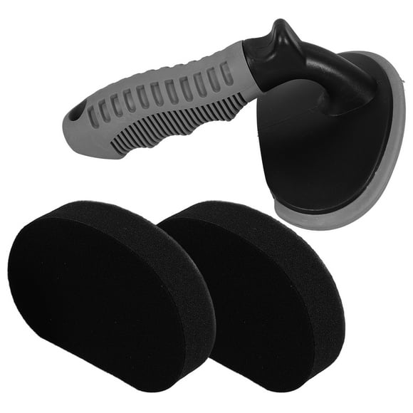 KAKOWELY car wash sponges 2pcs Car Wash Sponge Cleaning Sponge Multi-purpose Sponges Automotive Wash Sponges (With Handle)6.69"X5.2"X3.15"