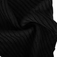 thumbnail image 6 of YYDGH Women's Strapless Asymmetrical Hem Ribbed Knit Crop Bandeau Tube Top Black M, 6 of 6