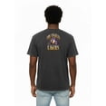 thumbnail image 4 of NBA Los Angeles Lakers Men's & Big Men's Front & Back Boxy Fit Mineral Wash Graphic T-Shirt, Sizes XS–4XLT, 2XB–5XB, 4 of 6