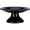 Black, variant on REGALWOVEN Modern Fluted Decorative Bowl Scalloped Pedestal Bowl for Home Decor, Aesthetic Wavy Ruffled Dish for Candy Black 6.3"L x 6.3"W x 2.8"H