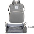 thumbnail image 1 of Mochila plegable portátil para mamá, bolso de viaje de gran capacidad para viaje, para cuna, 2022, 1 of 4