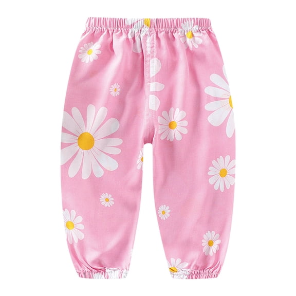 REDARER Toddler Boys & Girls' Summer Harem Pants Watermelon Print Beach Trousers Breathable Resort Style Casual Pants,12-18 Months
