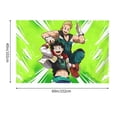 thumbnail image 2 of My Hero Academia Tapestry, Anime Wall Poster Art, Wall Tapestry For Bedroom Living Room Dorm Room, Wall Hanging For Festival Party Events Background Photography Backdrop, 60x40 Inch, 2 of 9