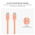 thumbnail image 6 of Native Union Belt Cable XL – 100W USB-C to USB-C 10ft Ultra-Strong Charging Cable with Strap – Compatible with iPhone 16, MacBook Pro 14"/16"(Apricot), 6 of 7