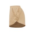 thumbnail image 3 of A2Y Women's High Waisted Real Pocket French Terry Short Khaki L, 3 of 3