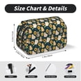 thumbnail image 5 of Sikiie Bear Sunflower Print Flip Double-layer Pencil Case, All-purpose Stationery Bag for Study and Office, Zipper Design, Unisex, 5 of 7