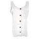 thumbnail image 5 of Fiudx Ofertas y Liquidaciones Moda Mujer Casual Cuello En V Sin Mangas Botón Sólido Blusas Casuales Tops, 5 of 6