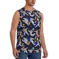 thumbnail image 2 of Balery Astronauts in sport Camisetas sin mangas para hombre, absorbe la humedad y protege contra el mal olor.-Large, 2 of 7