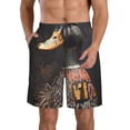 thumbnail image 1 of Fotbe Graffiti Cool Duck Trajes de Baño Estampados para Hombre, Shorts de Verano de Secado Rápido, Ropa de Playa, Bañadores-Medium, 1 of 6