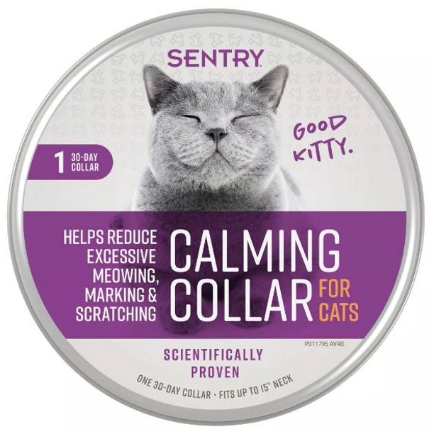 Sentry Calming Collar for Cats 1 count