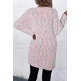 Ribbed Notched Long Sleeve TShirt