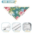 thumbnail image 6 of Dog Bandana 1 Pack,Pioneer Flower Floral Print Pattern Bandanas for Dogs,Cat Bandana,Small/ Large Dog Bandana 2 Size,Dog Bandanas, 6 of 6