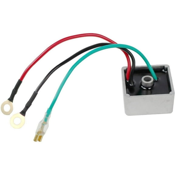 NATEFEMIN 27739-G01 Golf Cart Voltage Regulator Rectifier for EZGO TXT RXV Gas Models 435-203 Direct Replacement Aluminum Housing