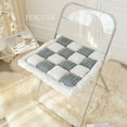 thumbnail image 5 of 1pc Checkerboard Simple Plush Cushion, 5 of 6