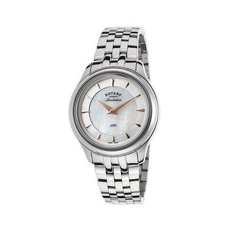 Rotary Women's Revelation Stainless Steel Mother of Pearl Dial Watch - Silver