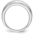 thumbnail image 2 of Solid 10K White Gold Lab Grown Diamond, VS/SI GH, Men's Ring - Ring Size 10.0, 2 of 6