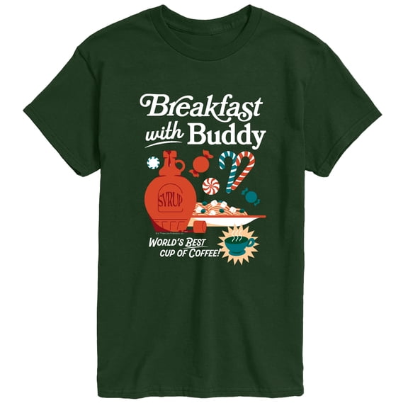 Elf - Breakfast With Buddy - Men's Short Sleeve Graphic T-Shirt