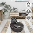 thumbnail image 4 of 2025 Cat Drinking Fountain, Silent Quiet Cat Water Dispenser Ceramic, Black, 4 of 4
