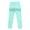 Mint Green, variant on Utoimkio Toddler Girls Cotton Leggings Casual Solid Stretch Tights Pants for Kids Girls 3-10 Years